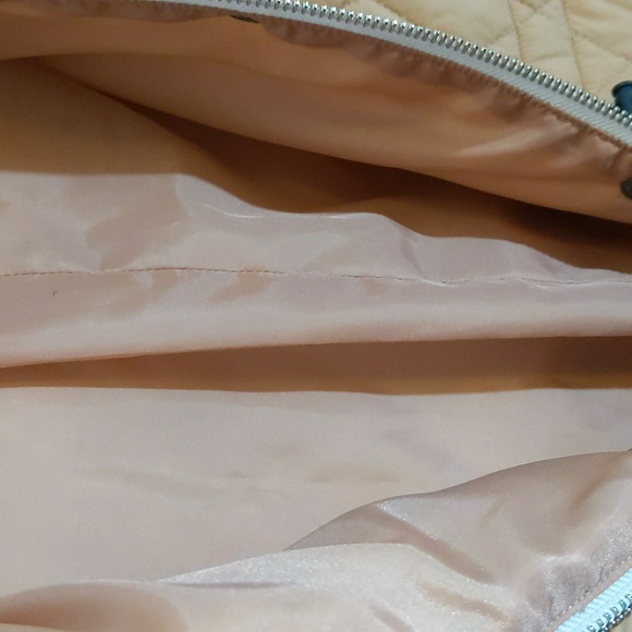 Sela| Tan Unisex Onesie Snowsuit buttoned and zippered with zippered pockets - Picture 8 of 13